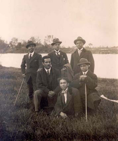 Blagnac 1920 - Societe des Amis du President Gaston Monnerville - photo privée