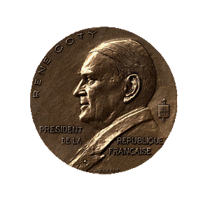 Médaille de René Coty