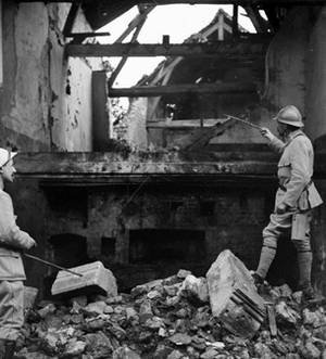 ECPAD - SPA 17 V 648 - Craonnelle, Aisne, ruines. - 14/04/1916 - Bilowski, Henri