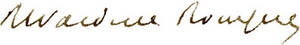 Signature de Pierre Waldeck-Rousseau
