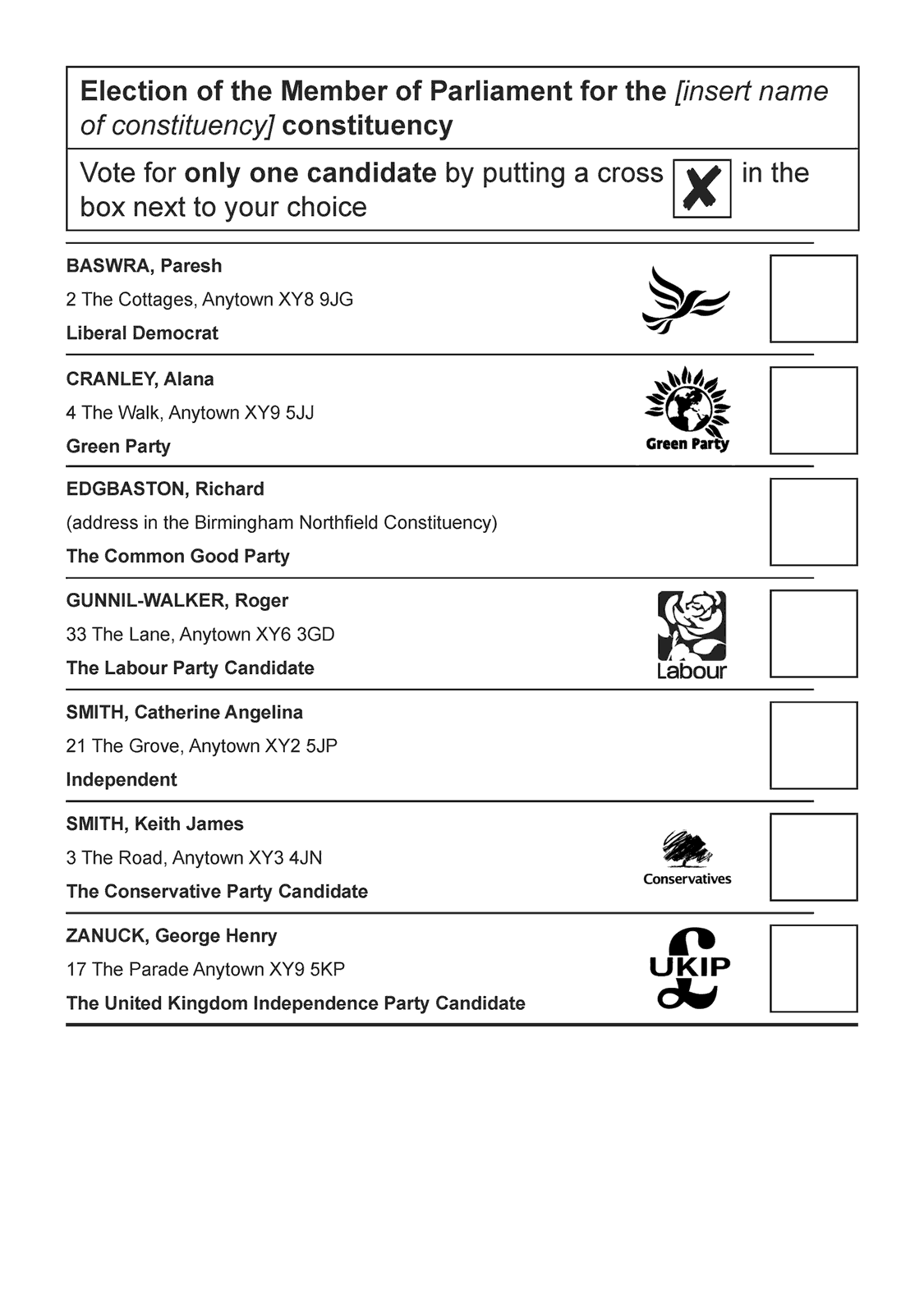 Fédérales - Voici comment utiliser votre bulletin de vote