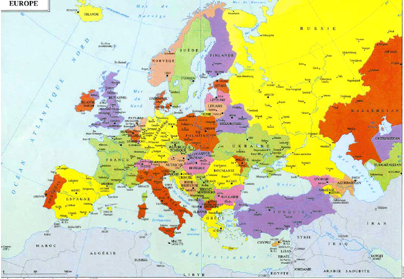 Carte Europe Avec Turquie My Blog