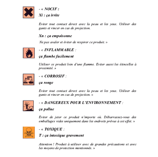 Diluant de nettoyage neuf non CMR