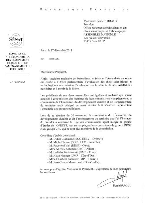 Lettre De Changement De Filiere