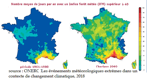 événements météorologiques extrêmes dans un contexte de changement climatique, 2018